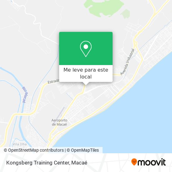 Kongsberg Training Center mapa