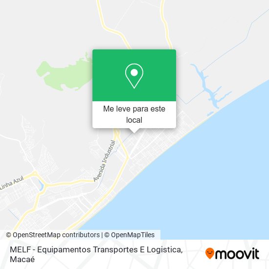 MELF - Equipamentos Transportes E Logistica mapa