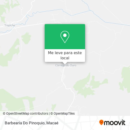 Barbearia Do Pinoquio mapa