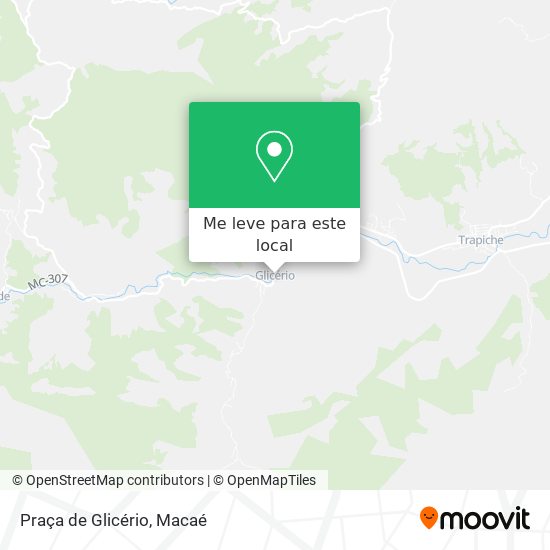 Praça de Glicério mapa