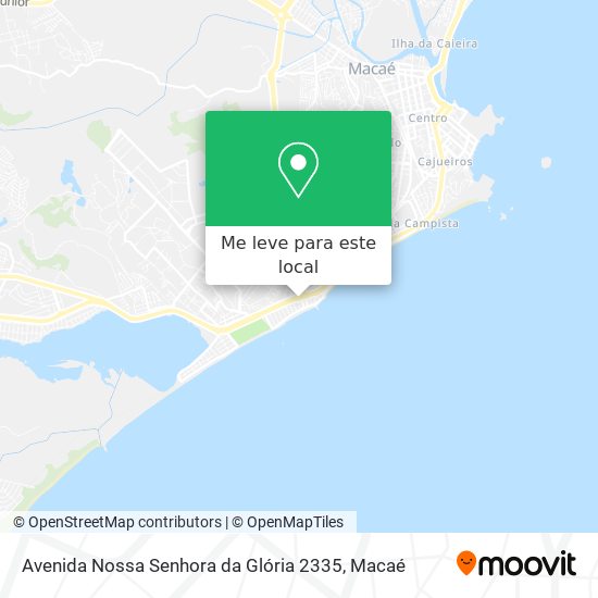 Avenida Nossa Senhora da Glória 2335 mapa