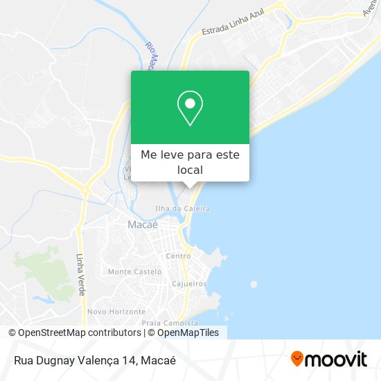 Rua Dugnay Valença 14 mapa