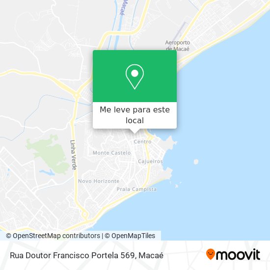 Rua Doutor Francisco Portela 569 mapa