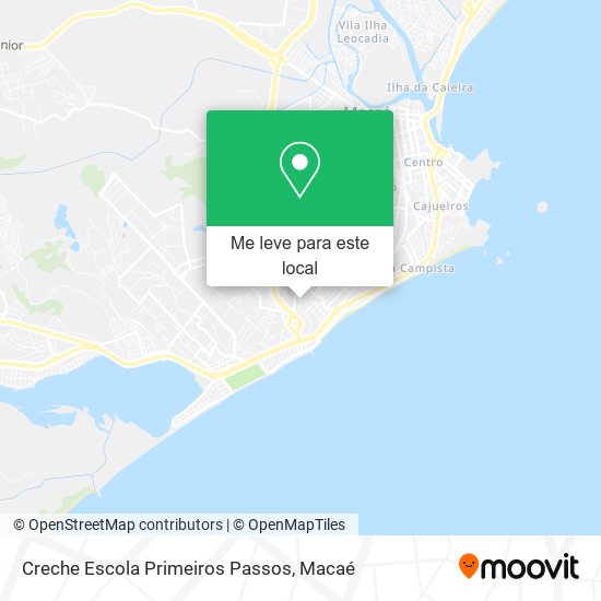 Creche Escola Primeiros Passos mapa