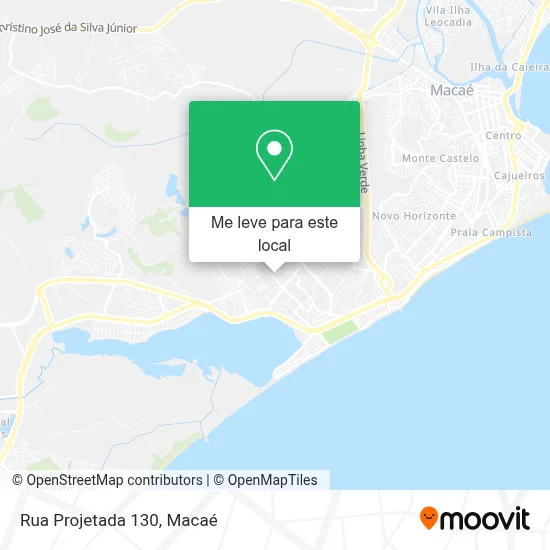 Rua Projetada 130 mapa