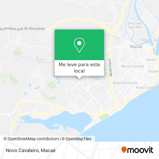 Novo Cavaleiro mapa