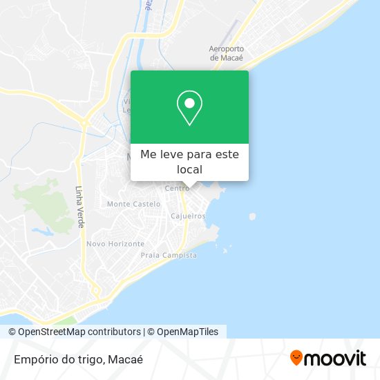Empório do trigo mapa