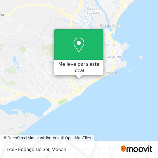 Txai - Espaço De Ser mapa