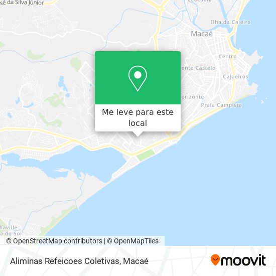 Aliminas Refeicoes Coletivas mapa