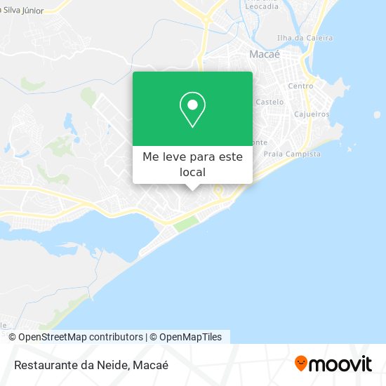 Restaurante da Neide mapa