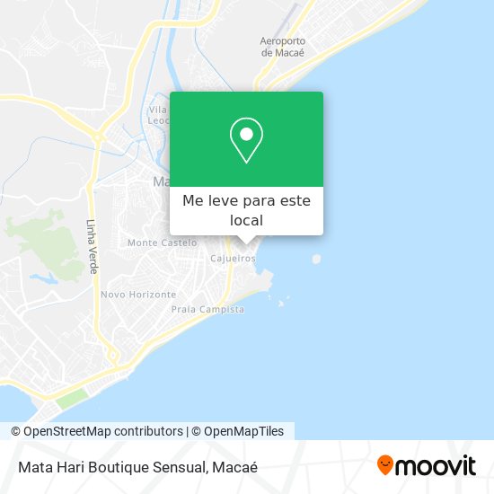 Mata Hari Boutique Sensual mapa