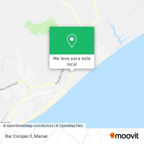 Bar Corujao II mapa