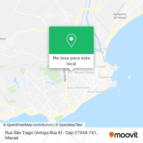 Rua São Tiago (Antiga Rua 8) - Cep:27944-741 mapa