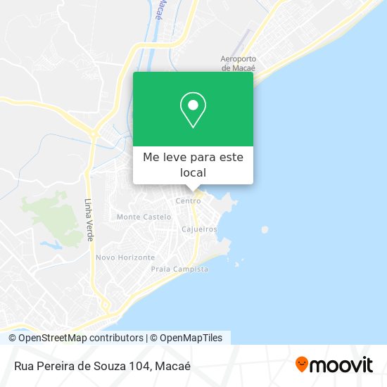 Rua Pereira de Souza 104 mapa