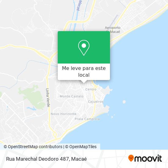 Rua Marechal Deodoro 487 mapa