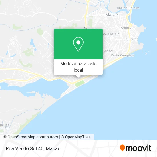 Rua Via do Sol 40 mapa