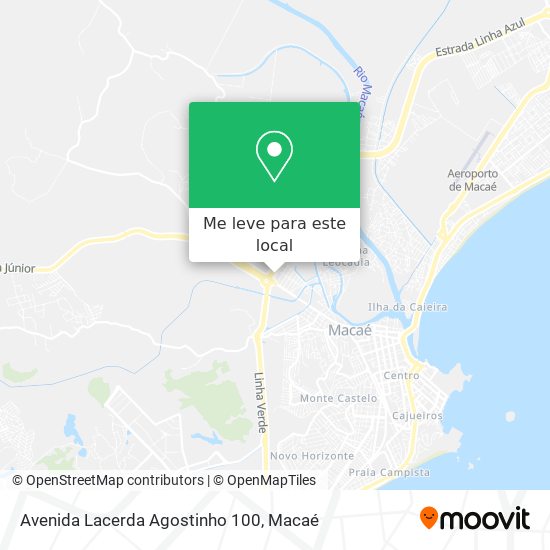 Avenida Lacerda Agostinho 100 mapa