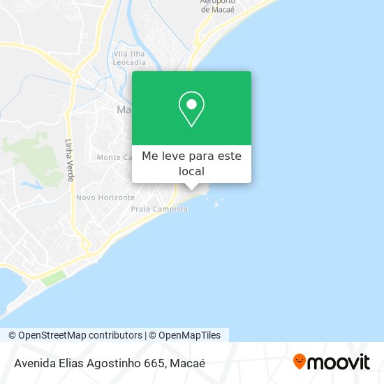 Avenida Elias Agostinho 665 mapa