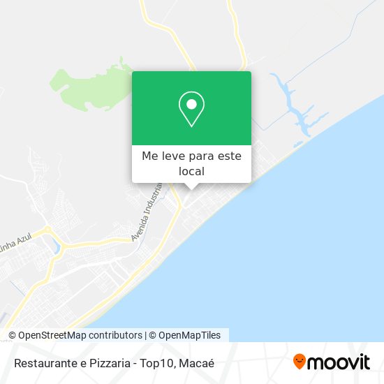 Restaurante e Pizzaria - Top10 mapa