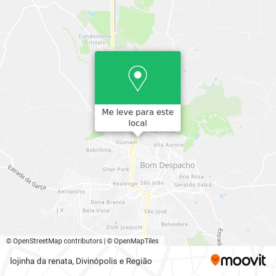 lojinha da renata mapa