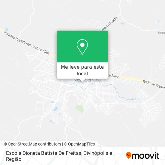 Escola Dioneta Batista De Freitas mapa