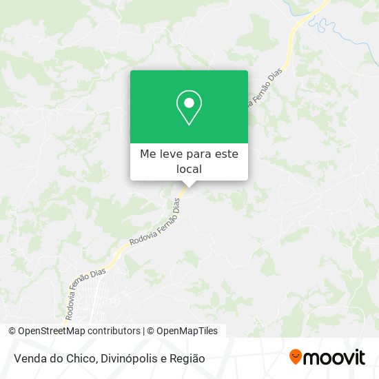 Venda do Chico mapa
