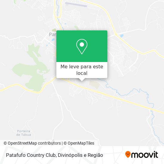 Patafufo Country Club mapa