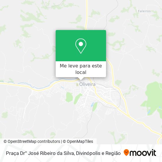 Praça Dr°  José Ribeiro da Silva mapa