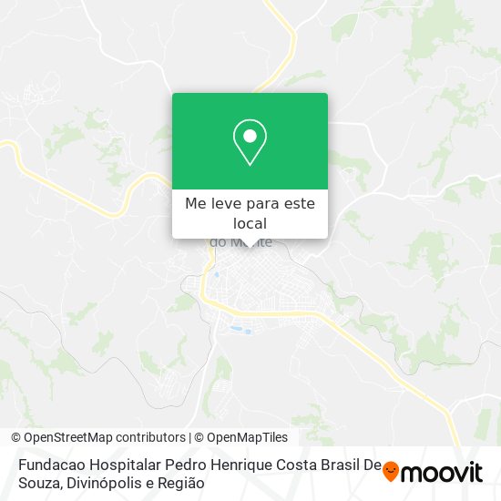 Fundacao Hospitalar Pedro Henrique Costa Brasil De Souza mapa