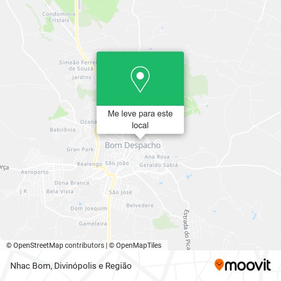 Nhac Bom mapa