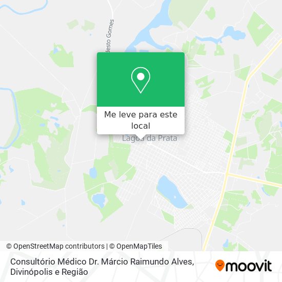 Consultório Médico Dr. Márcio Raimundo Alves mapa
