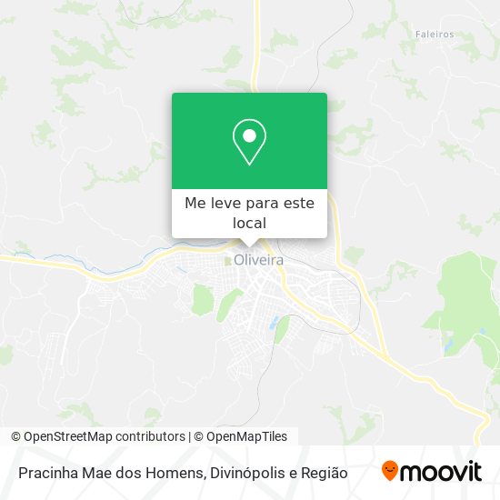 Pracinha Mae dos Homens mapa
