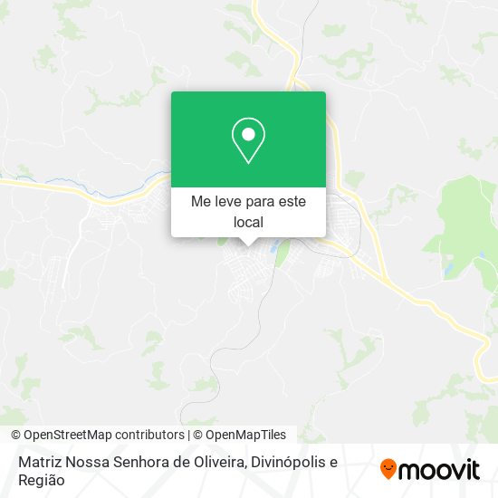 Matriz Nossa Senhora de Oliveira mapa