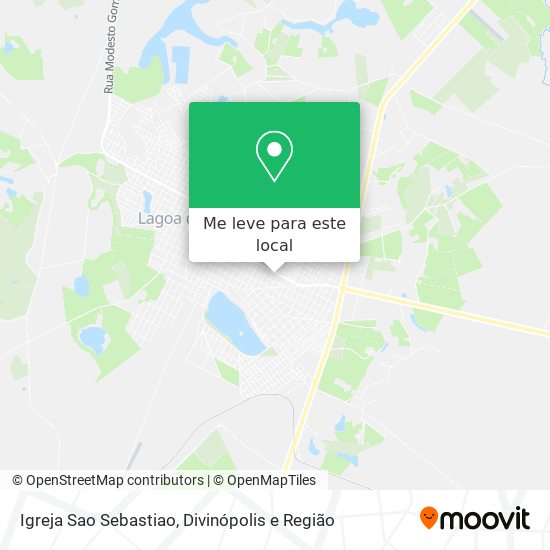 Igreja Sao Sebastiao mapa