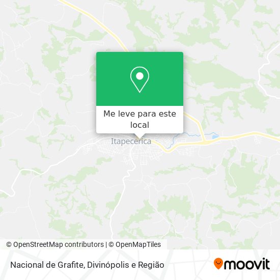 Nacional de Grafite mapa