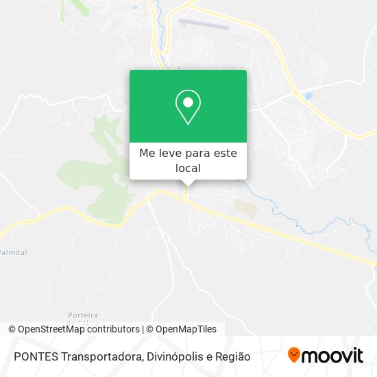 PONTES Transportadora mapa