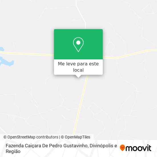 Fazenda Caiçara De Pedro Gustavinho mapa