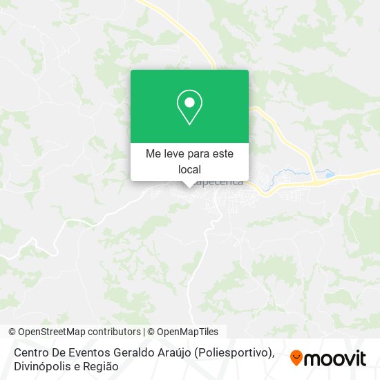Centro De Eventos Geraldo Araújo (Poliesportivo) mapa
