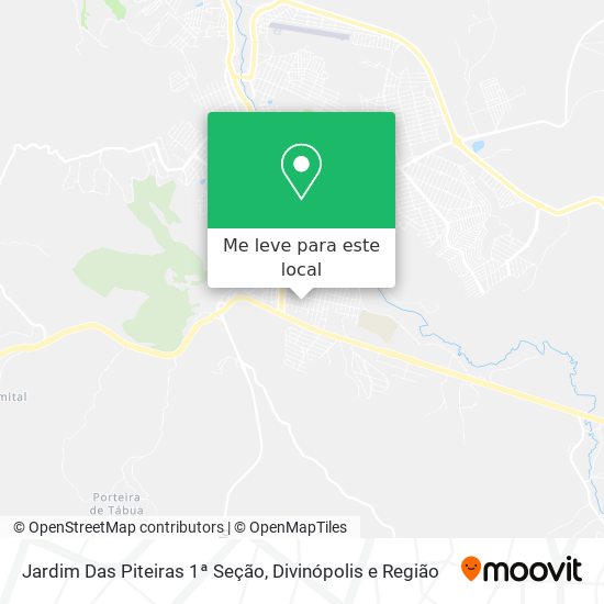 Jardim Das Piteiras 1ª Seção mapa