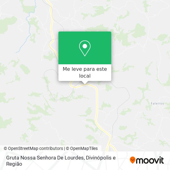 Gruta Nossa Senhora De Lourdes mapa