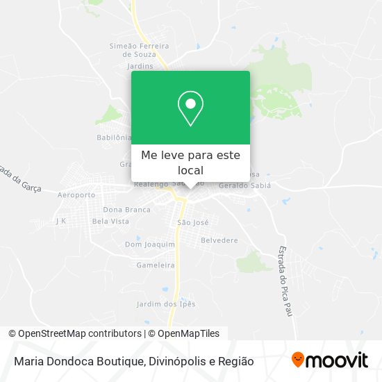 Maria Dondoca Boutique mapa
