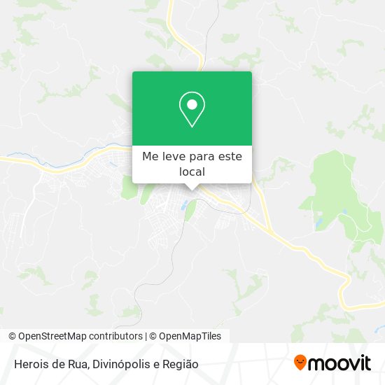 Herois de Rua mapa
