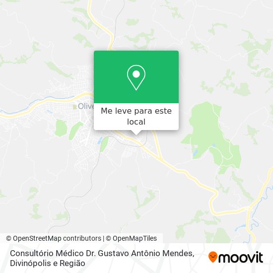 Consultório Médico Dr. Gustavo Antônio Mendes mapa