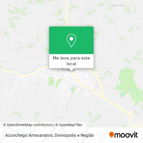 Aconchego Artesanatos mapa