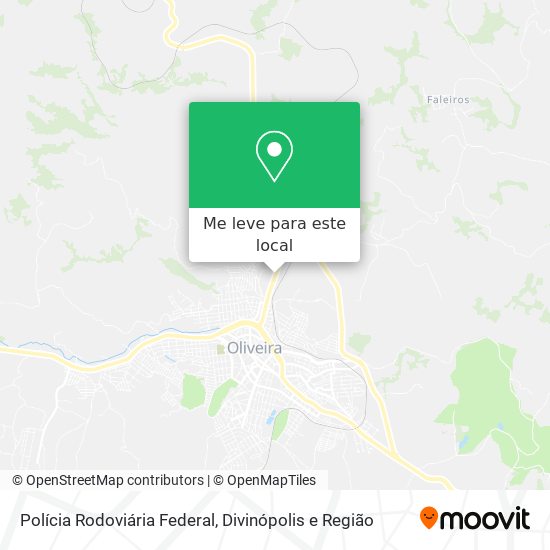 Polícia Rodoviária Federal mapa