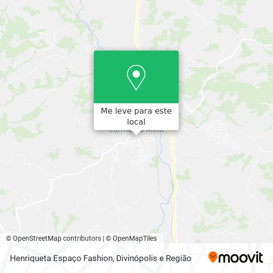 Henriqueta Espaço Fashion mapa