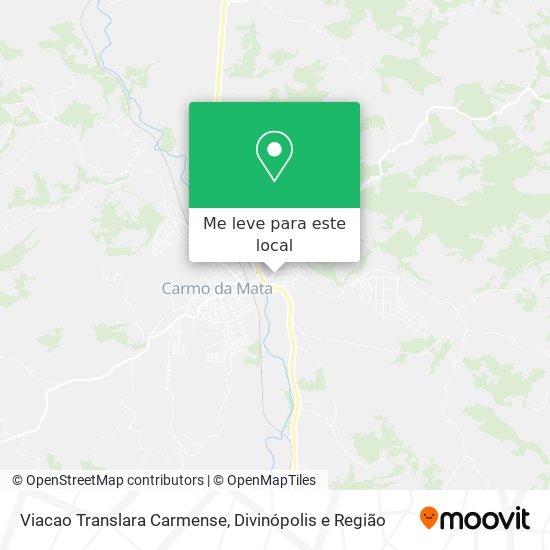 Viacao Translara Carmense mapa