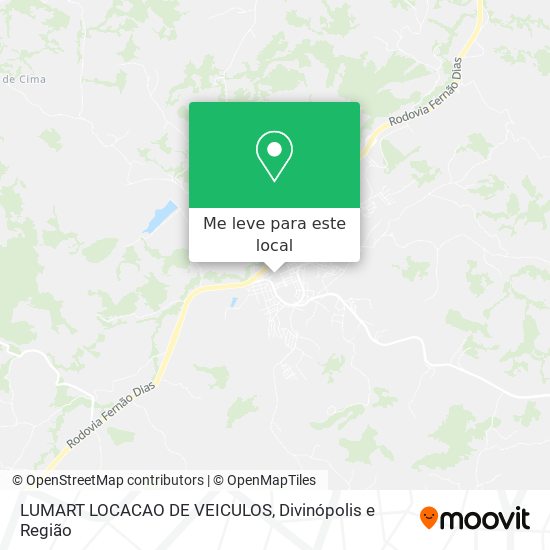 LUMART LOCACAO DE VEICULOS mapa