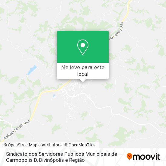 Sindicato dos Servidores Publicos Municipais de Carmopolis D mapa
