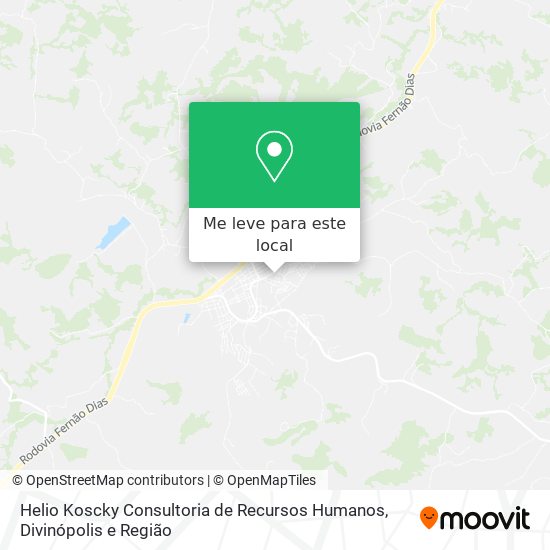 Helio Koscky Consultoria de Recursos Humanos mapa